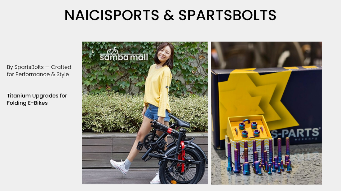 Lightweight Upgrades for Folding E-Bikes: How Titanium Bolts Enhance Performance and Portability