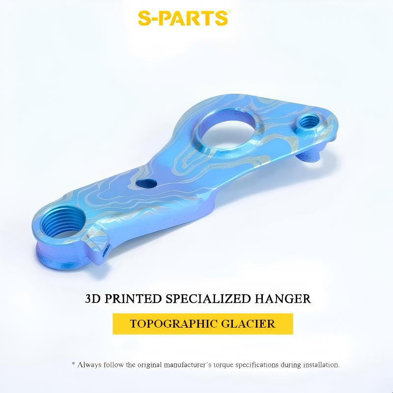 3D-Printed Titanium Direct Mount Derailleur Hanger for Specialized – 3DAM, 12.2g