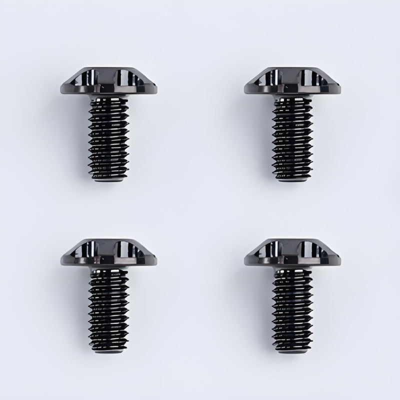 4pcs Lightweight Titanium Fasteners for SHOEI Motorcycle Helmet