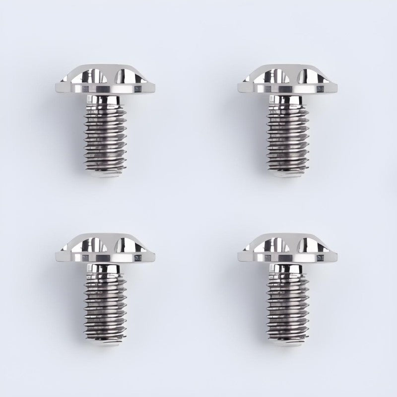 4pcs Lightweight Titanium Fasteners for SHOEI Motorcycle Helmet