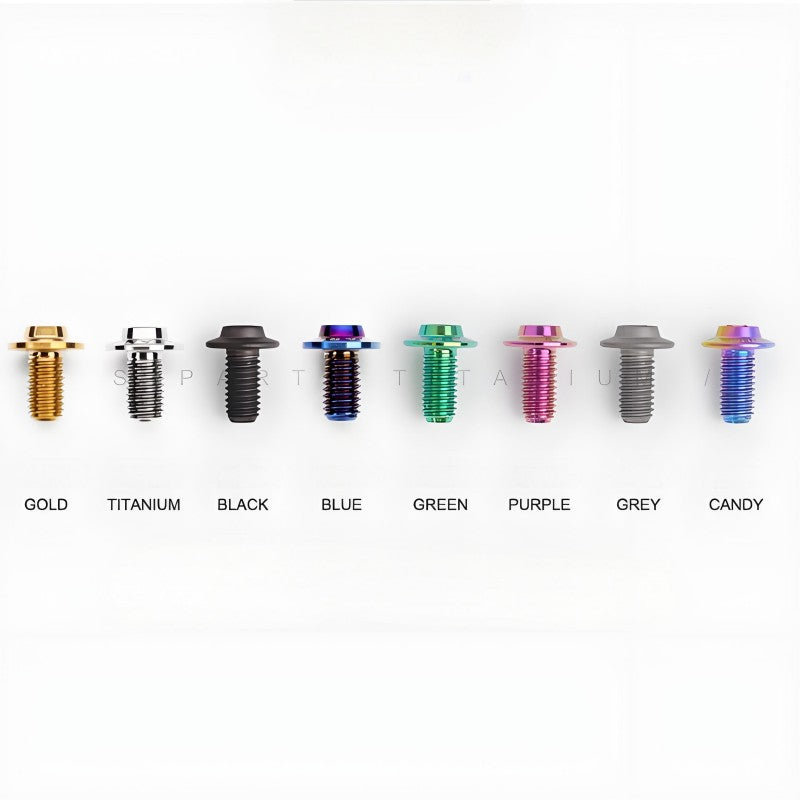 M5x30-50mm Titanium Bolts for E-bike & Motorcycle - D10mm