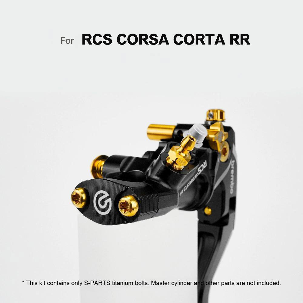 8pcs Brembo RCS CORSA CORTA RR Master Cylinder Titanium Bolt Kit