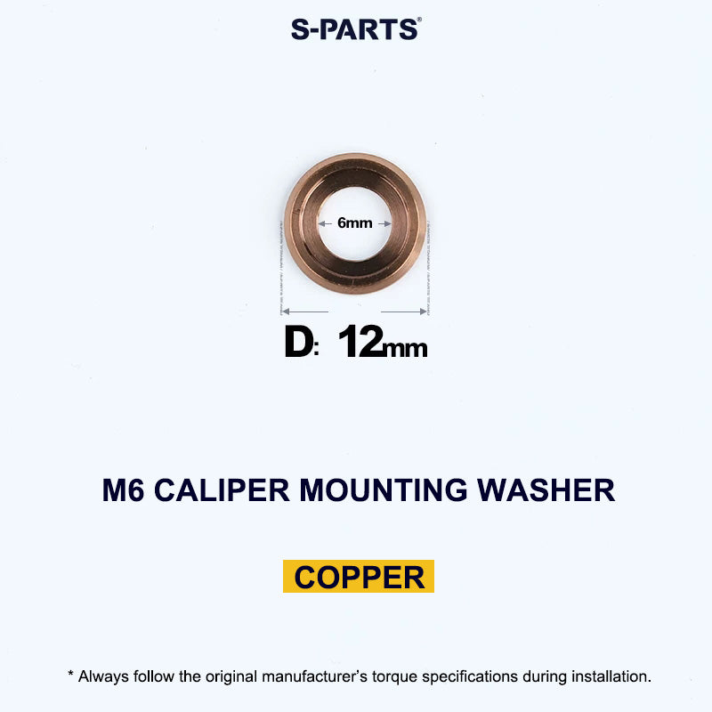 M6 Magura MT4/5/7/8 Bike Titanium Caliper Fixing Washers