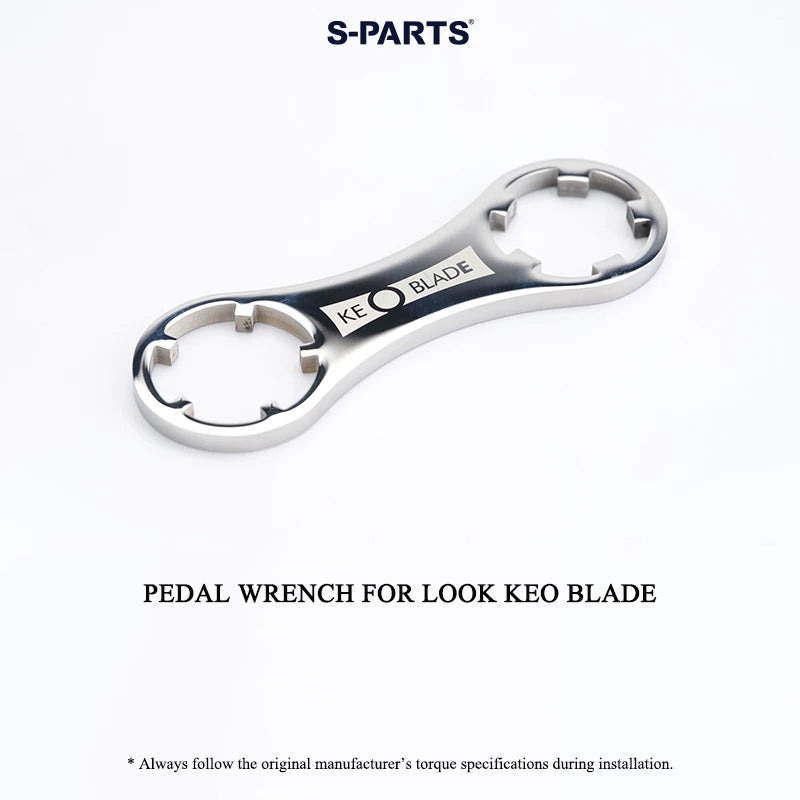Grade 5 Titanium Pedal Spindle & Hardware for LOOK KEO BLADE Pedals