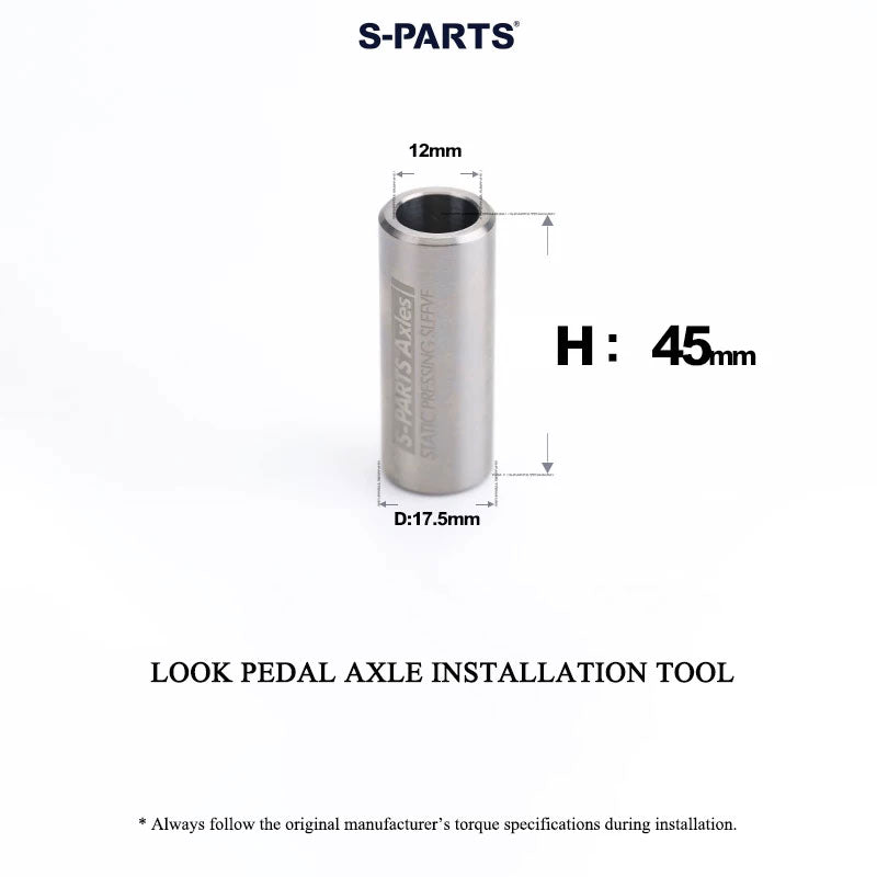 Grade 5 Titanium Pedal Axle & Parts for LOOK KEO 2 MAX
