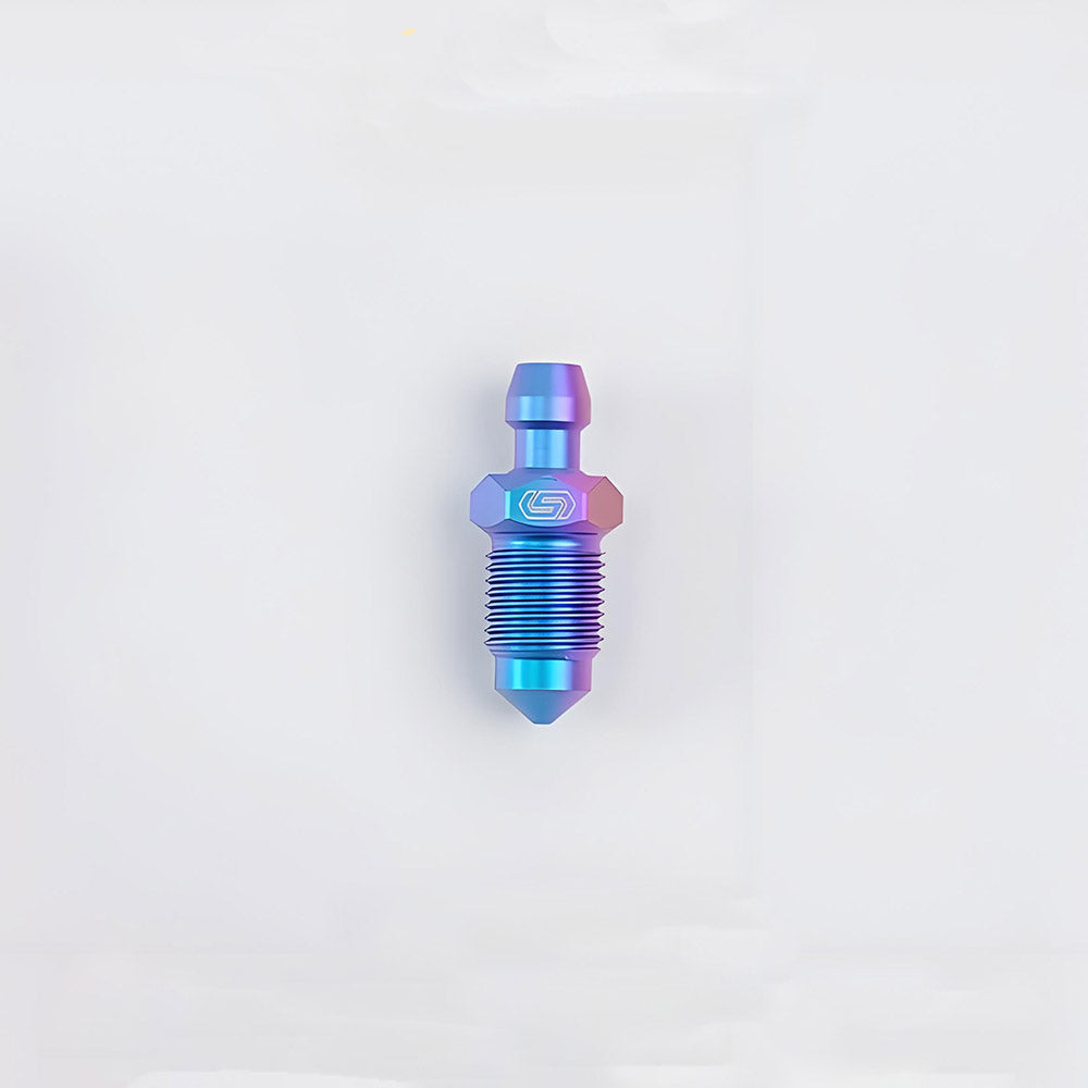M10 x 15.5mm Titanium Bleeder Screw for Brembo Brake Calipers – Ti-6Al-4V Brake Bleed Valve Bolt