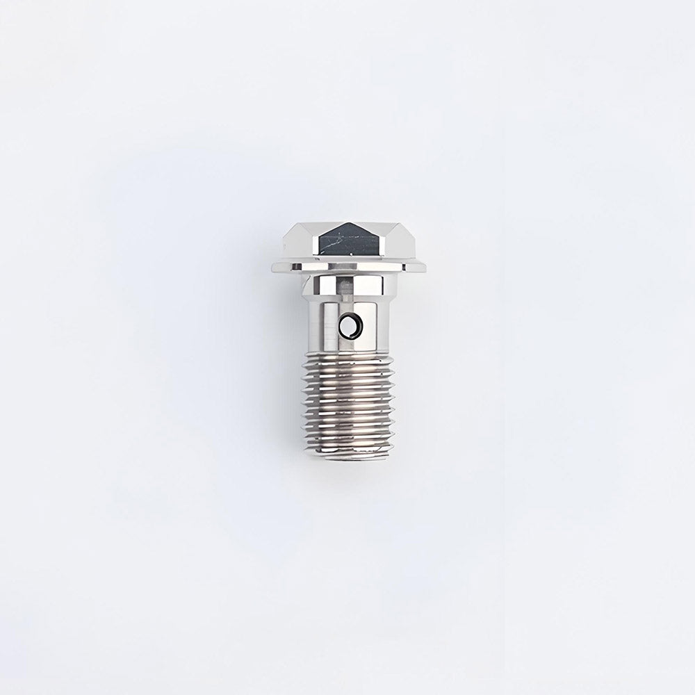 M10 x 19mm Titanium Single Banjo Bolt – 1.0mm for Brembo RCS / RCS Corsa Corta