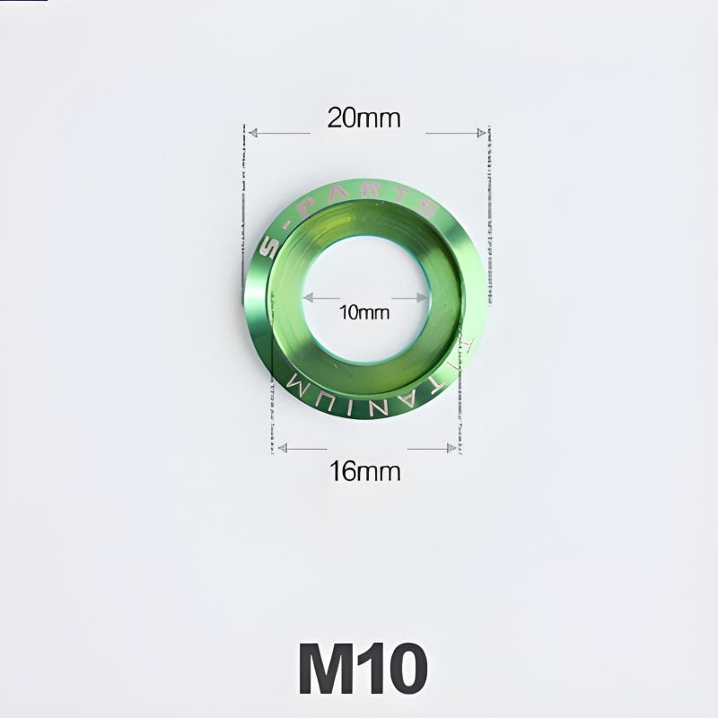 M4-M12 Titanium Washers for Motorcycle & Electric Scooters