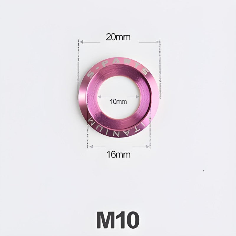 M4-M12 Titanium Washers for Motorcycle & Electric Scooters
