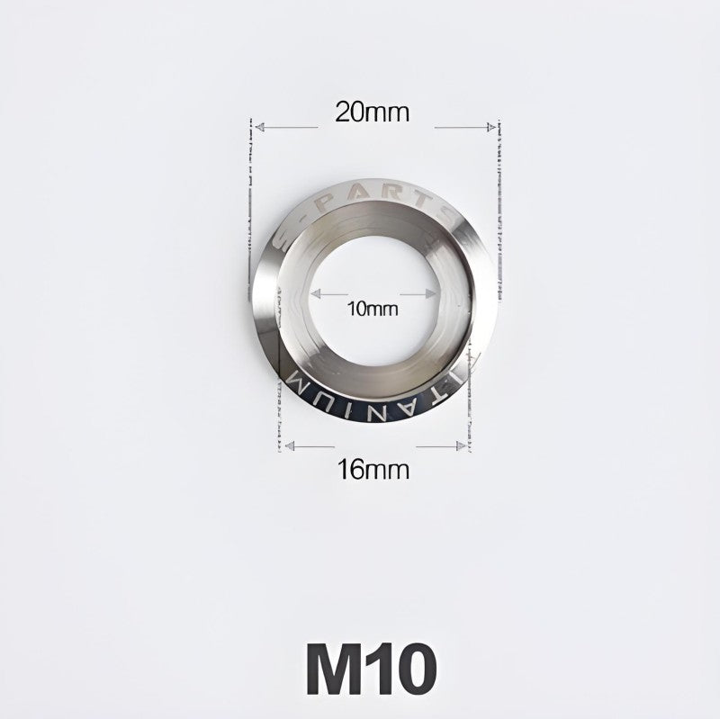 M4-M12 Titanium Washers for Motorcycle & Electric Scooters