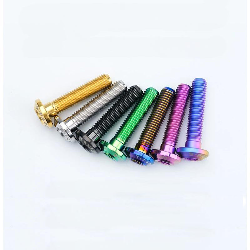 M10x20-65mm Titanium Torx Bolts with 1.5mm Pitch For Motorcycle