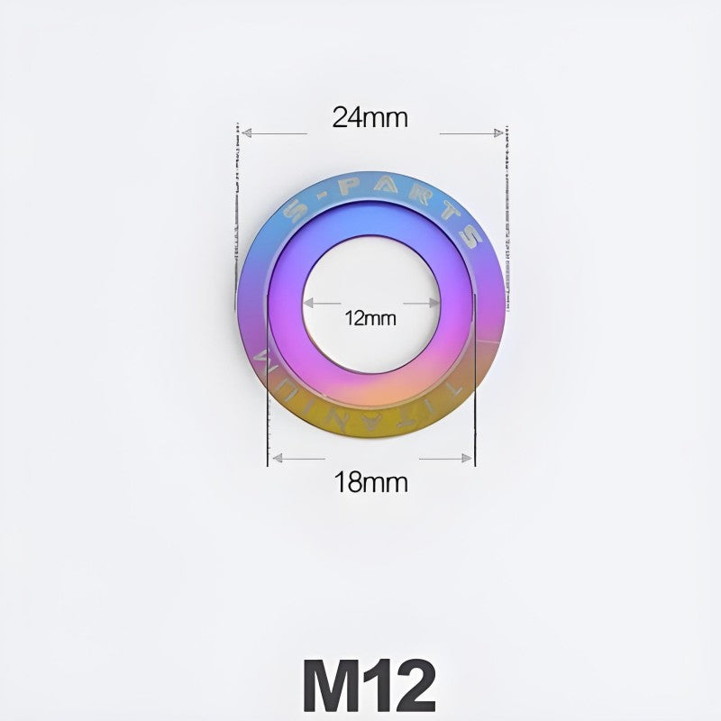 M4-M12 Titanium Washers for Motorcycle & Electric Scooters