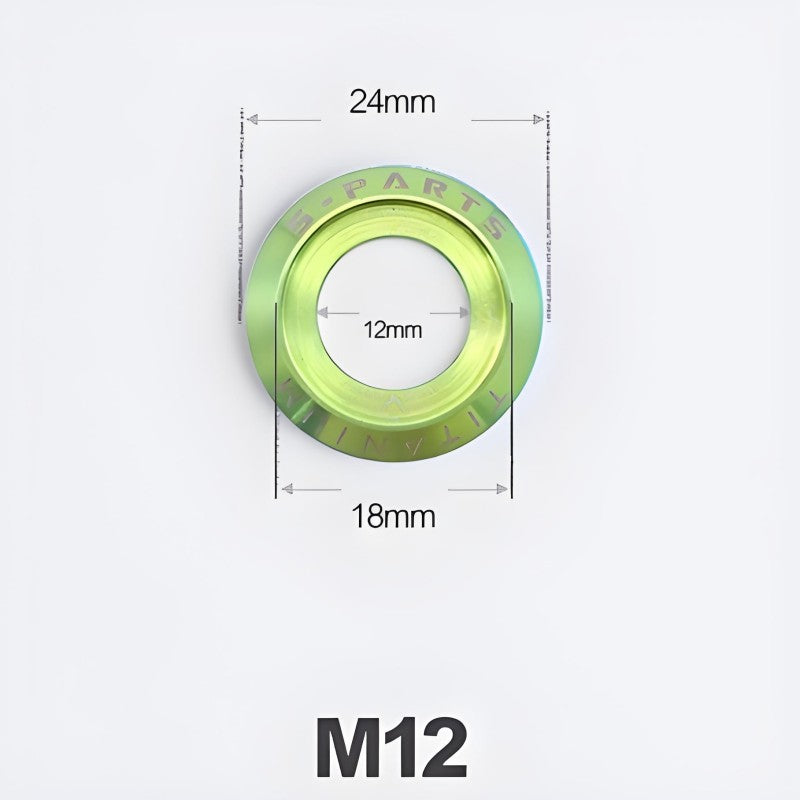 M4-M12 Titanium Washers for Motorcycle & Electric Scooters