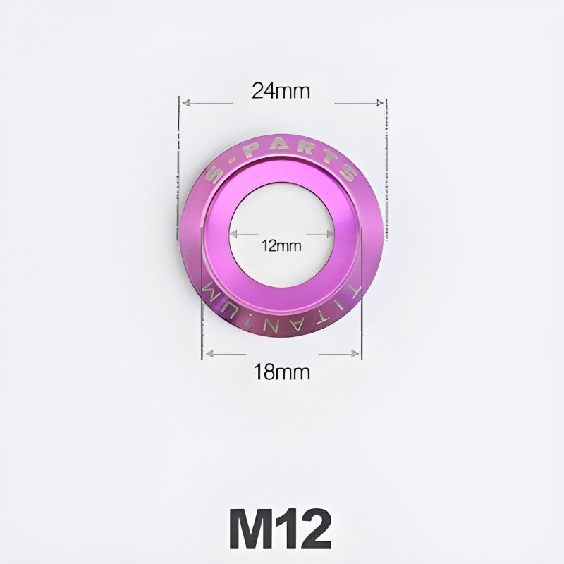 M4-M12 Titanium Washers for Motorcycle & Electric Scooters