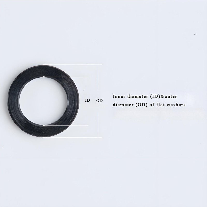 M3/M4/M5/M6 Titanium Flat Washers for Road and Mountain Bikes