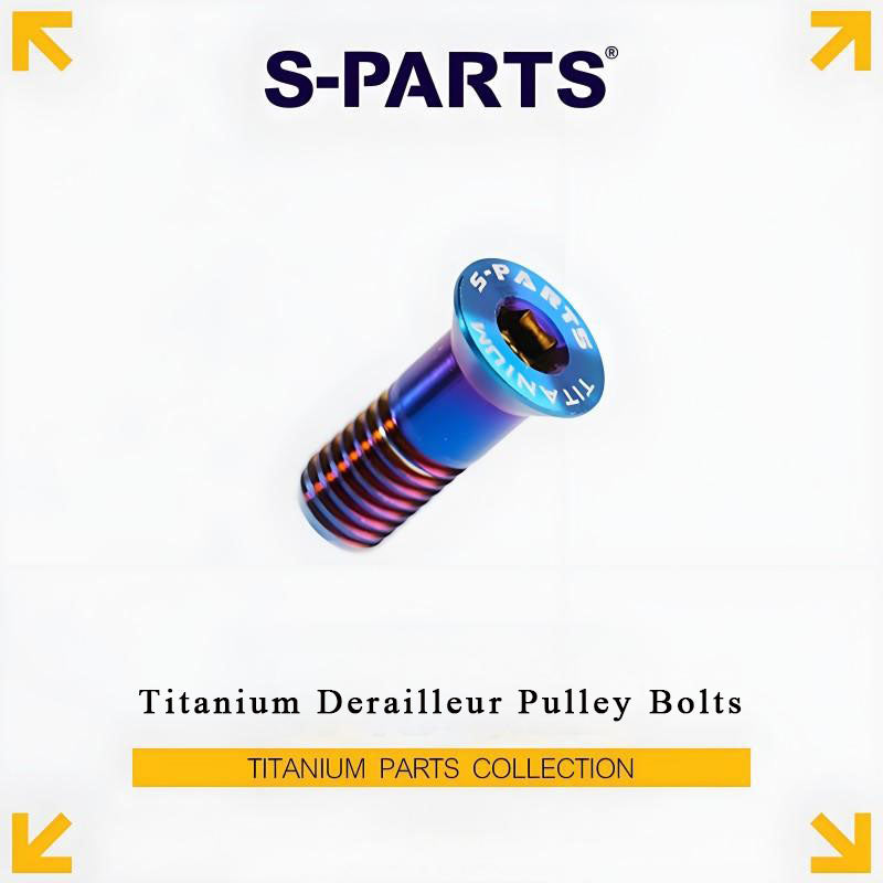 M4/M5 Titanium Derailleur Pulley Bolts for Shimano XT/XTR/Dura-Ace/Ultegra & SRAM