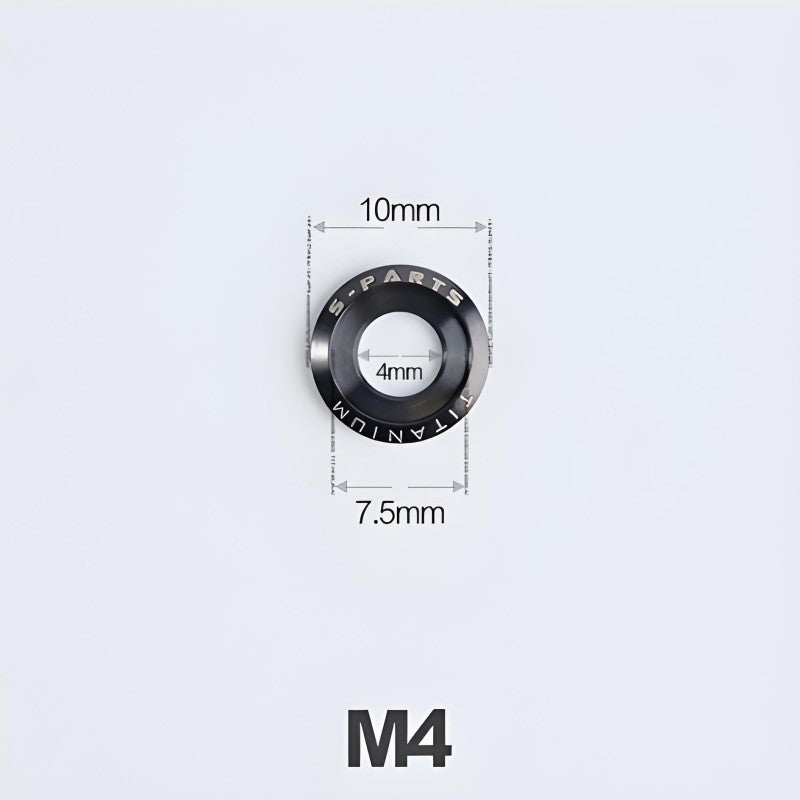 M4-M12 Titanium Washers for Motorcycle & Electric Scooters