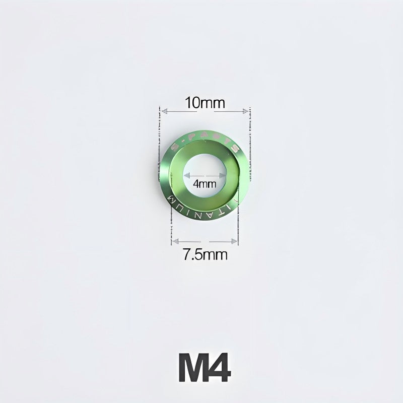 M4-M12 Titanium Washers for Motorcycle & Electric Scooters
