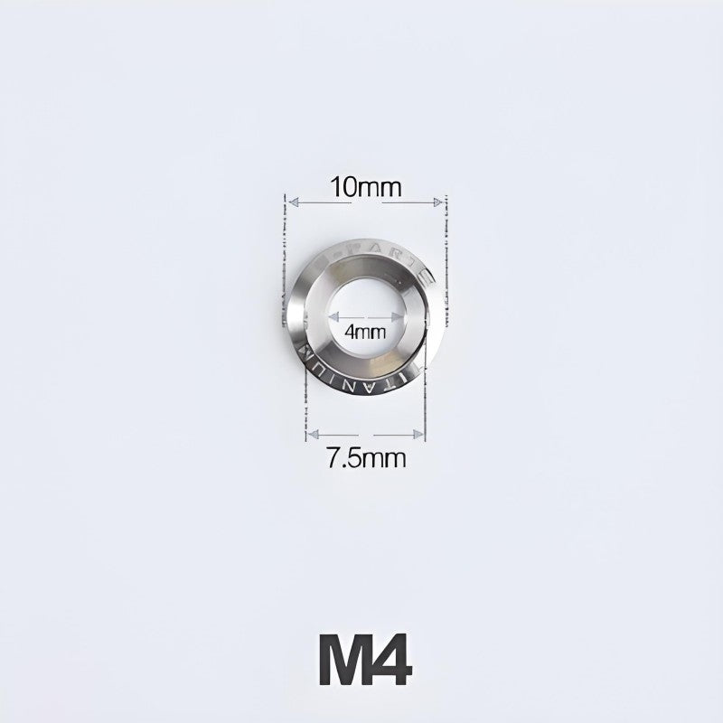 M4-M12 Titanium Washers for Motorcycle & Electric Scooters