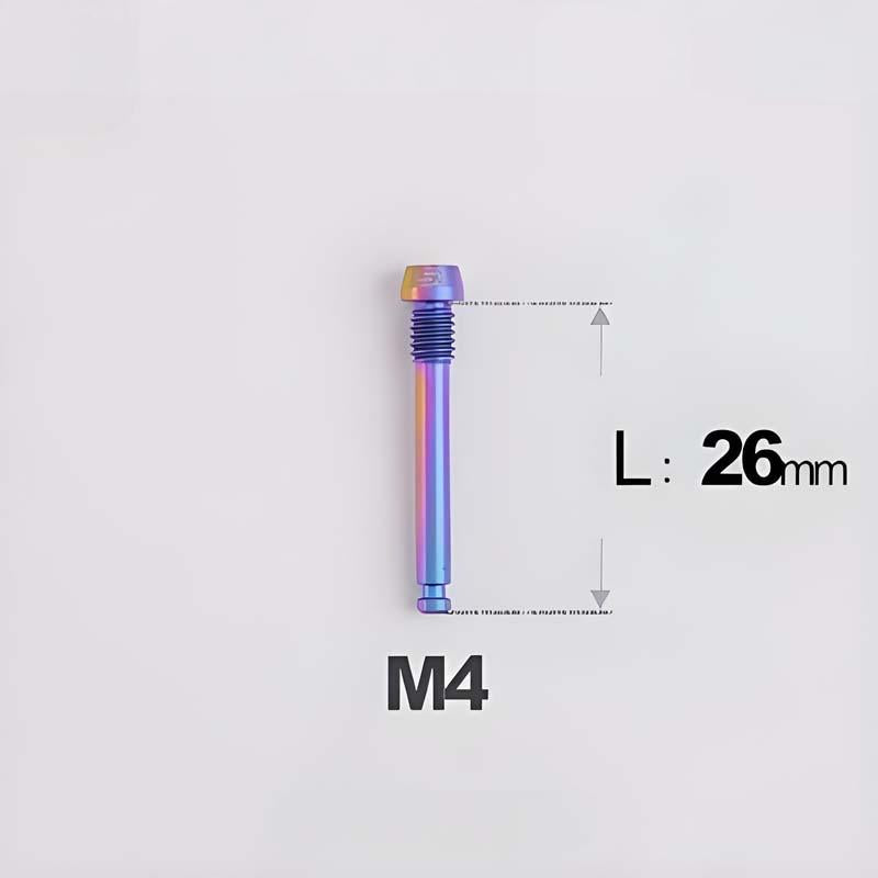 M4xL22/L23/L26mm Magura MT4/5/7/8 Mountain Bike Titanium Brake Pad Bolts