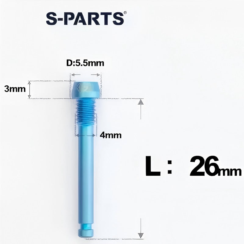 M4xL22/L23/L26mm Magura MT4/5/7/8 Mountain Bike Titanium Brake Pad Bolts