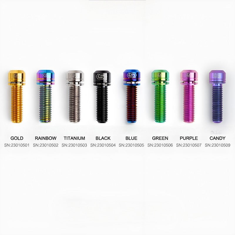M5 L10-40MM Titanium Bolts With Wishers For Bicycle Stem