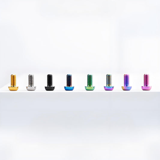 M5x8-34mm Titanium Disc Bolts Button Head Bolts for Water Bottle Cage