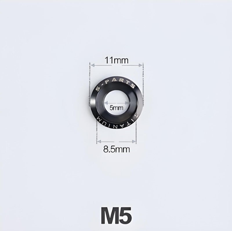 M4-M12 Titanium Washers for Motorcycle & Electric Scooters