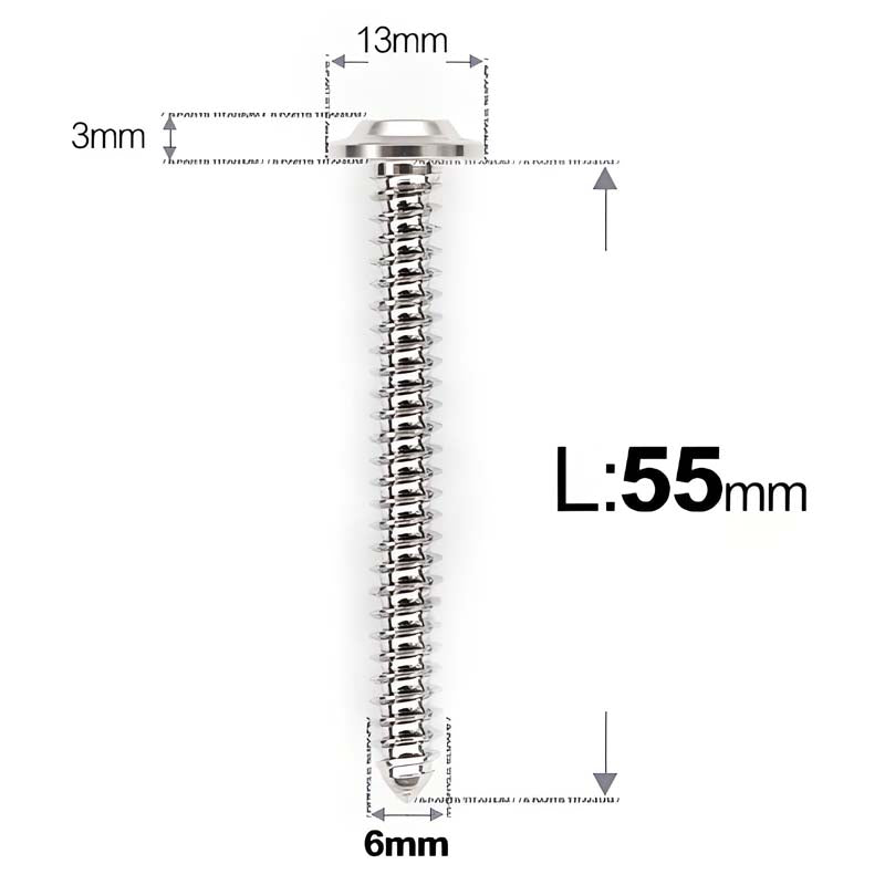 M6 X L16 - 55mm Titanium Button Head Screws For Electric Scooter & Motorcycle Body Panels-HD13