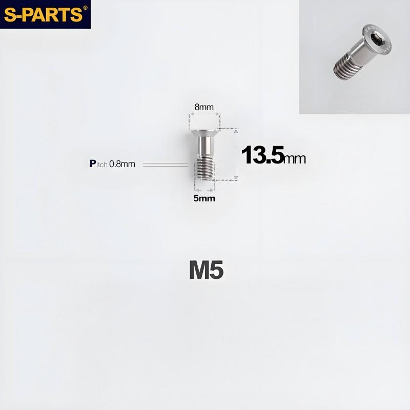 M4/M5 Titanium Derailleur Pulley Bolts for Shimano XT/XTR/Dura-Ace/Ultegra & SRAM