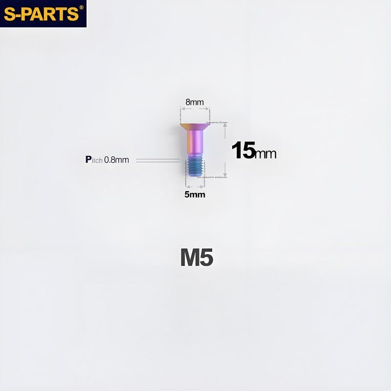 M4/M5 Titanium Derailleur Pulley Bolts for Shimano XT/XTR/Dura-Ace/Ultegra & SRAM