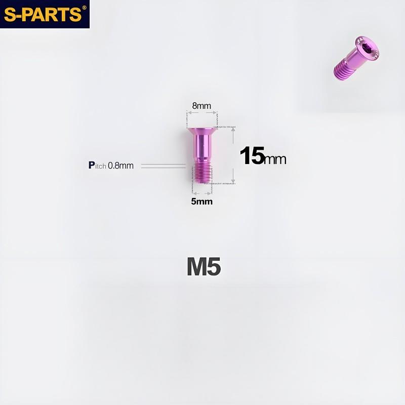 M4/M5 Titanium Derailleur Pulley Bolts for Shimano XT/XTR/Dura-Ace/Ultegra & SRAM