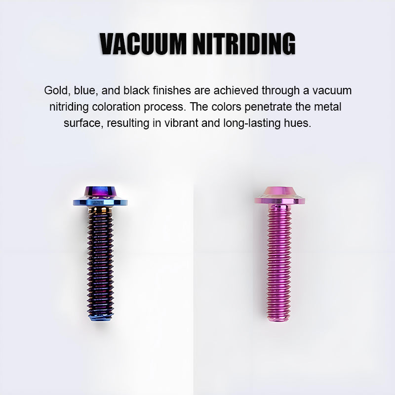 M6 X L8-55mm Titanium Button Head Bolts For Electric Motorbycle