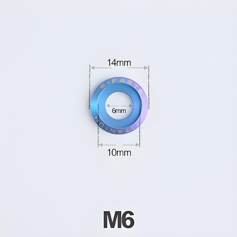M4-M12 Titanium Washers for Motorcycle & Electric Scooters