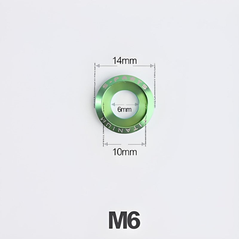 M4-M12 Titanium Washers for Motorcycle & Electric Scooters