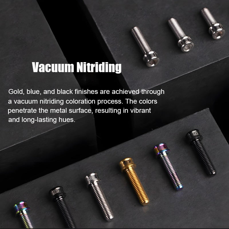 M6x10 12 14 16 18 20 25MM Titanium Bolts For Bike & Motorcycle
