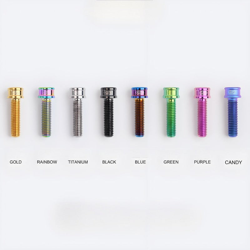 M6x10 12 14 16 18 20 25MM Titanium Bolts For Bike & Motorcycle