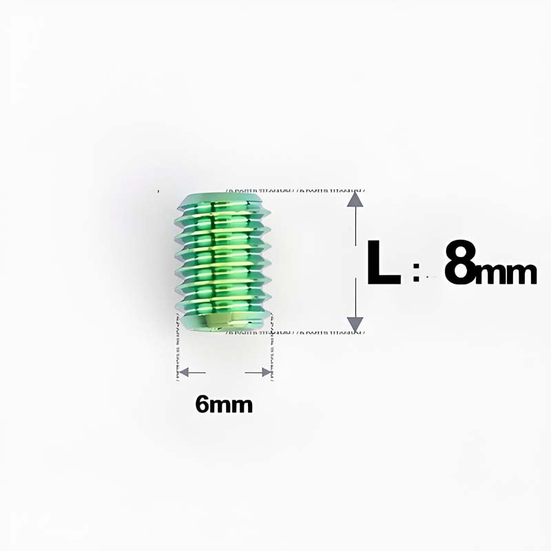 M6x8-16mm Titanium Cup Point Set Screws Torx Head Grub Screws
