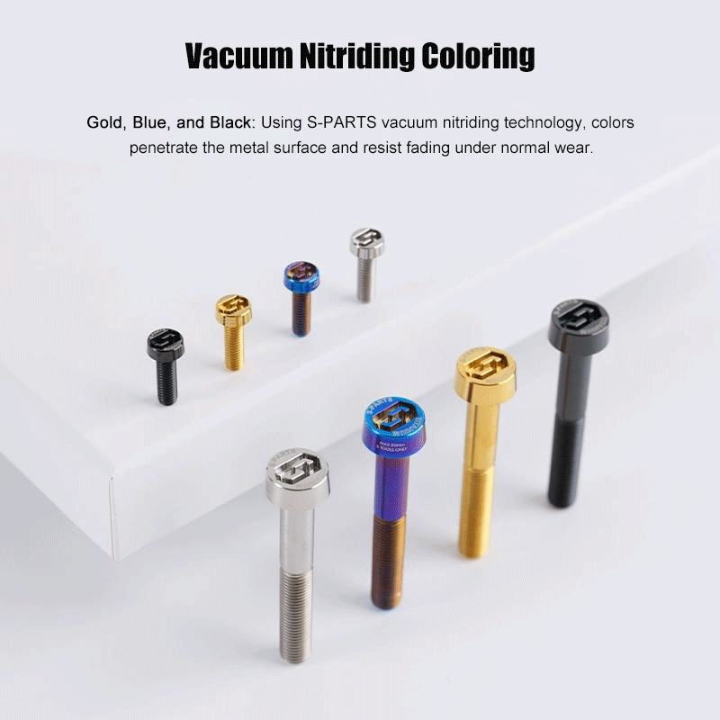 M10xL20-80mm Titanium 1.5mm Thread Security Bolt for Brembo Caliper Mounting D16