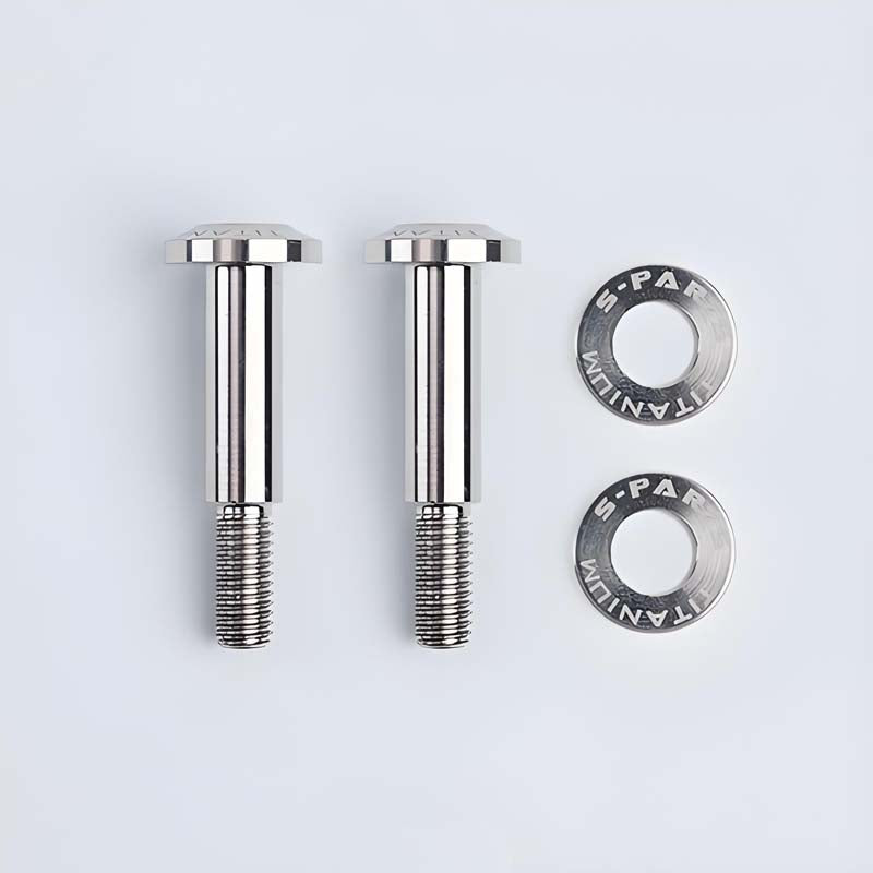 M8 Titanium Shock Pivot Bolt and Washer Set for Ninebot Electric Scooter
