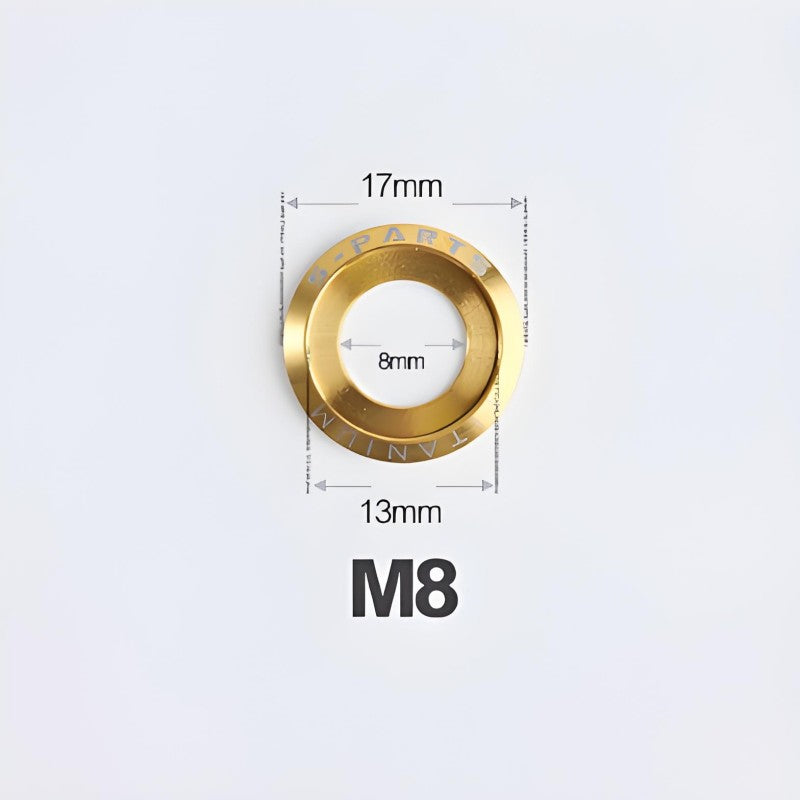 M4-M12 Titanium Washers for Motorcycle & Electric Scooters