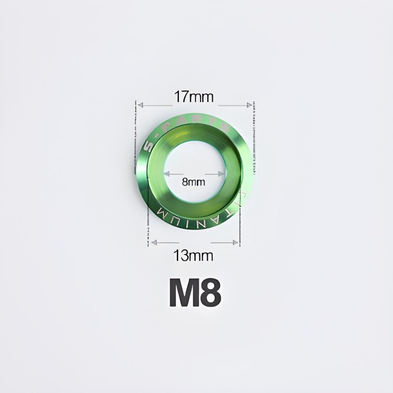 M4-M12 Titanium Washers for Motorcycle & Electric Scooters