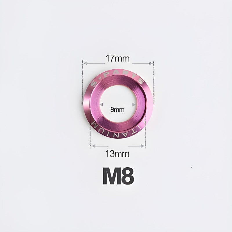 M4-M12 Titanium Washers for Motorcycle & Electric Scooters