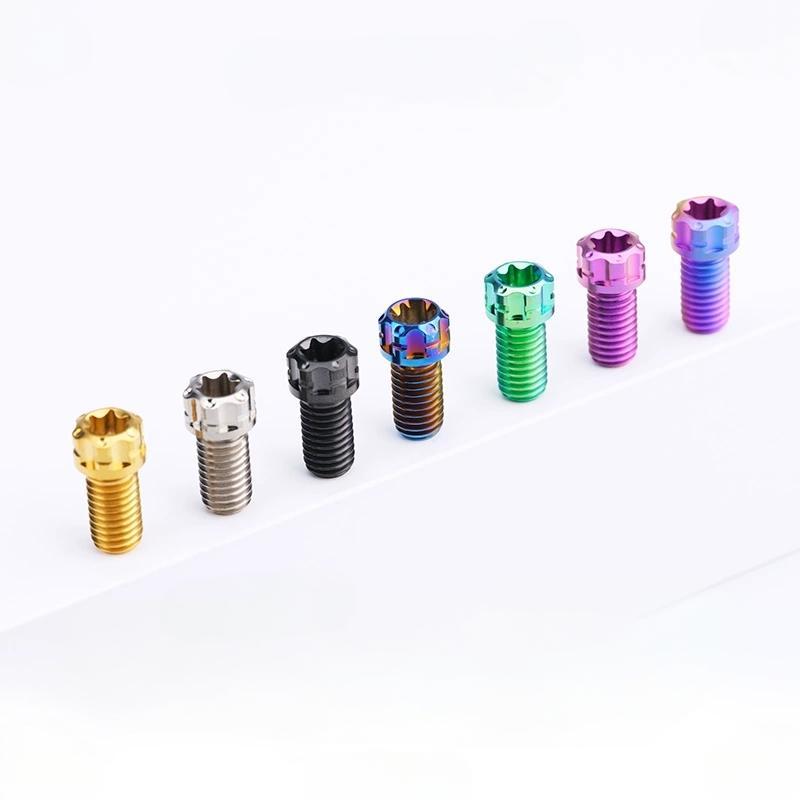 M8x15-45mm Split-Type Titanium Bolts For Bibi Handlebar Base Of Motorcycles & Electric Scooters