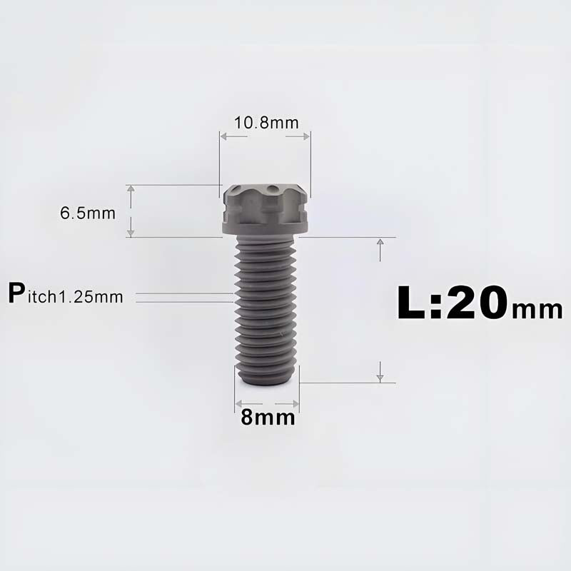 M8x15-45mm Split-Type Titanium Bolts For Bibi Handlebar Base Of Motorcycles & Electric Scooters