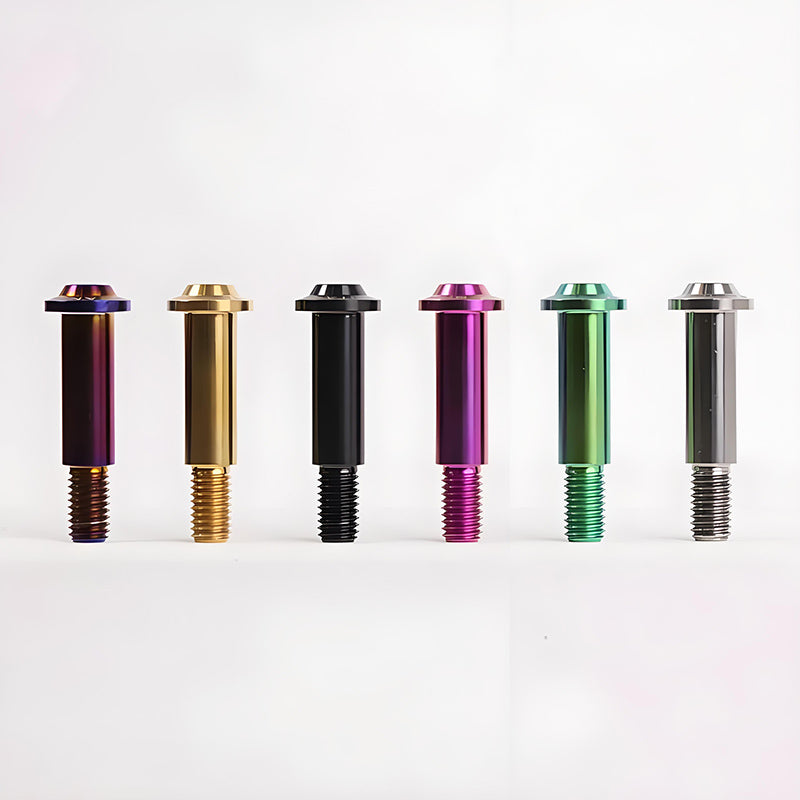 M8x42mm Titanium Motorcycle Shoulder Bolts for Akrapovic Exhaust Hanger