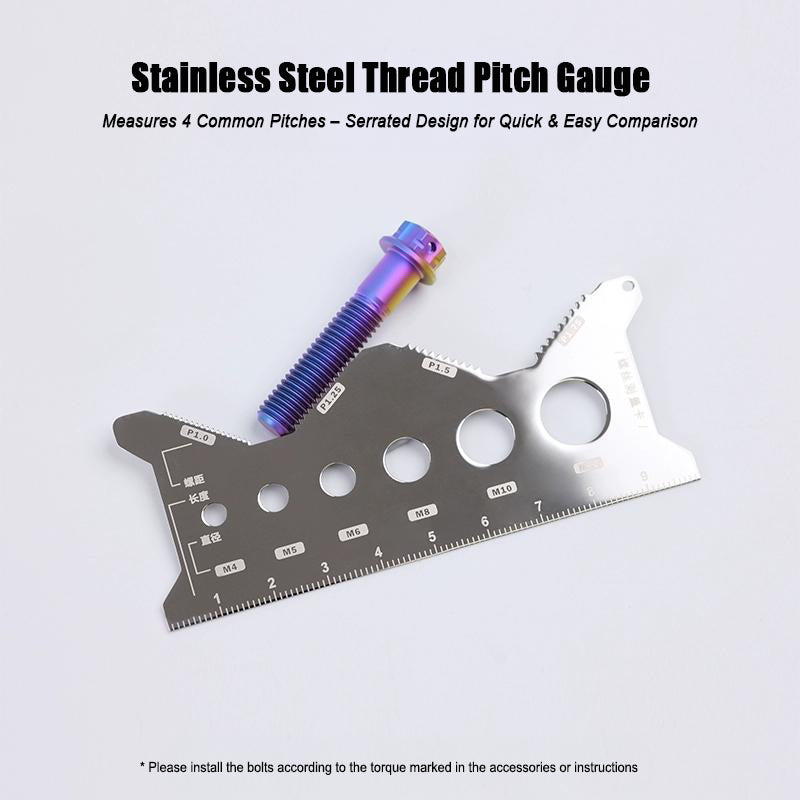 Multi-function Screw and Thread Pitch Measuring Gauge