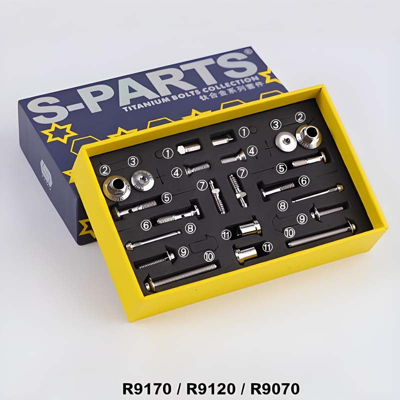 Shimano DA R9170/R9120/R9070 Hydraulic Disc Brake Titanium Bolt Kit