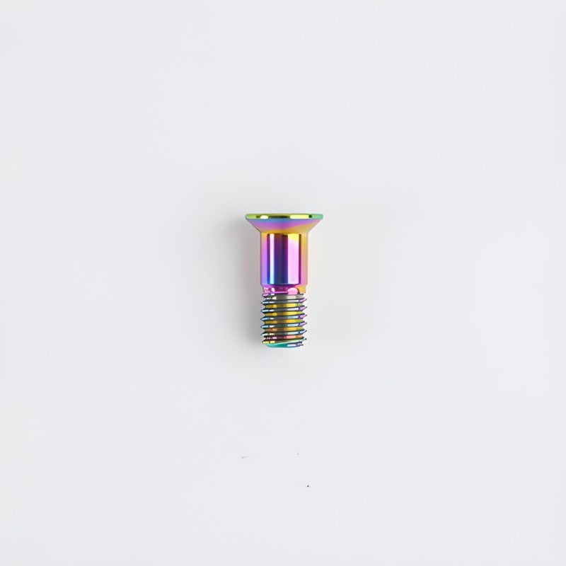 M5 x 13.5mm Hollow Titanium Guide Pulley Bolt for Shimano R8150 / R9250 / XT M8100 / SLX M7100 Derailleurs