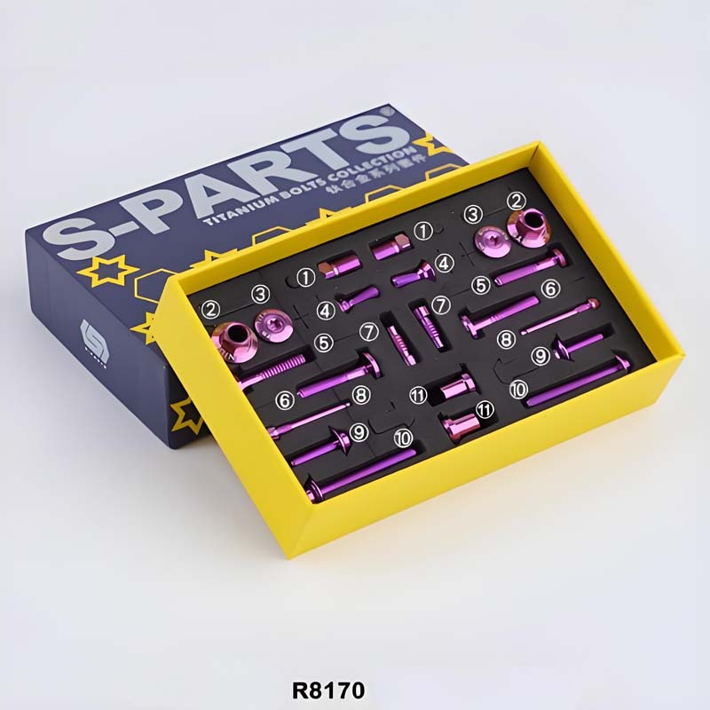 Shimano UT R8170/7170 Hydraulic Disc Brake Titanium Bolt Kit